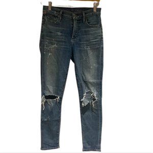 CITIZENS of HUMANITY by jerome dahan slim fit classic ripped denim jeans size 26